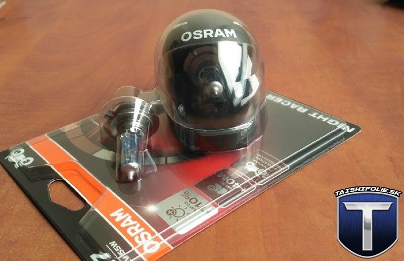 sada 2ks ziarovky H7 night racer +110 Osram pre motorky - TaishiFolie