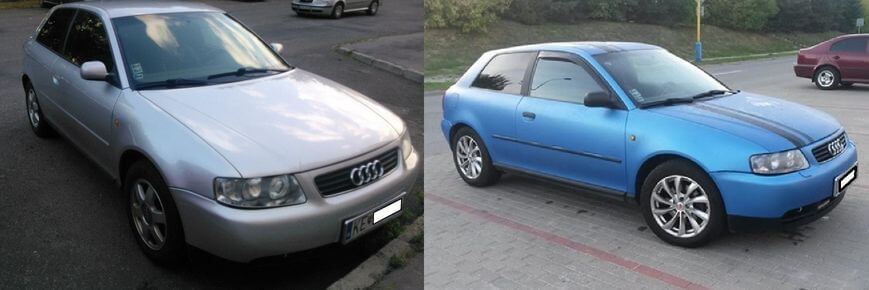 moje druhe auto audi a3 prvy celopolep taishifolie