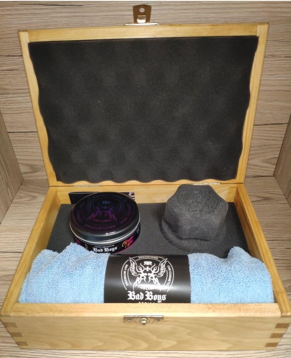 keramický vosk Ceramic Wax Tutti Frutti Bad Boys RR Customs Wooden box drevený box