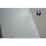 Biela 3d karbonova folia Taishifolie