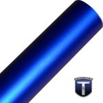 Modry matny chrom folia rolka TaishiFolie