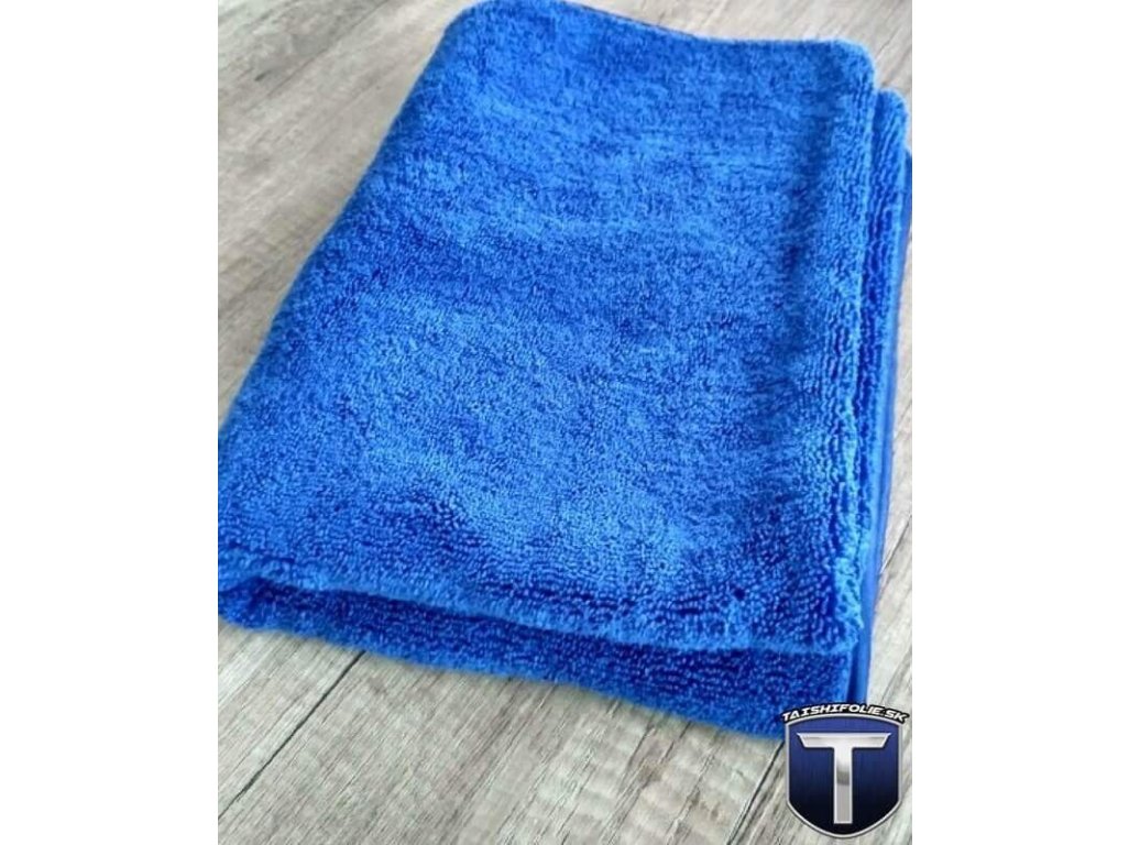 Mikrovláknový uterák na sušenie 90x60cm Large Blue Fluffer TuningKingz