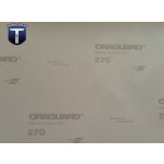 Ochranná transparentná priesvitná fólia na svetlá 50x126cm Oracal PVC