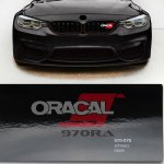 Čierna lesklá fólia Oracal 970RA Glossy Black 070