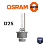 Xenonová výbojka 2ks D2S OSRAM Night Breaker Laser Xenarc +200% BOX