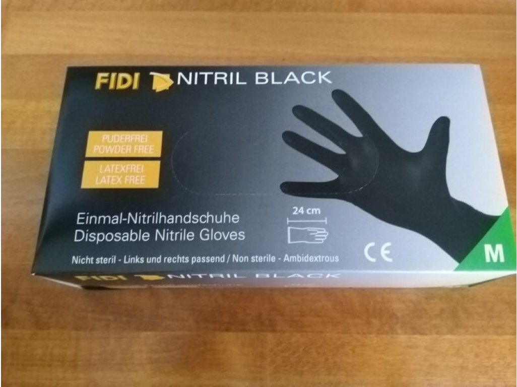 Nitrilové rukavice FIDI 100ks veľkosť M