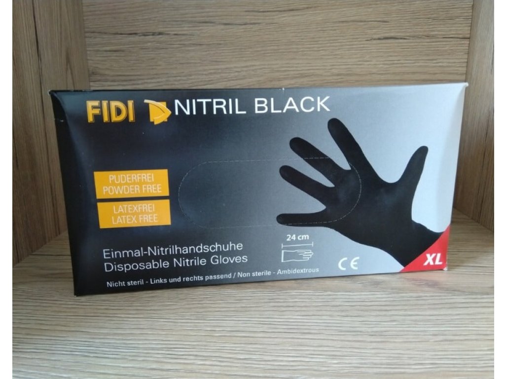 Nitrilové rukavice FIDI 100ks veľkosť XL