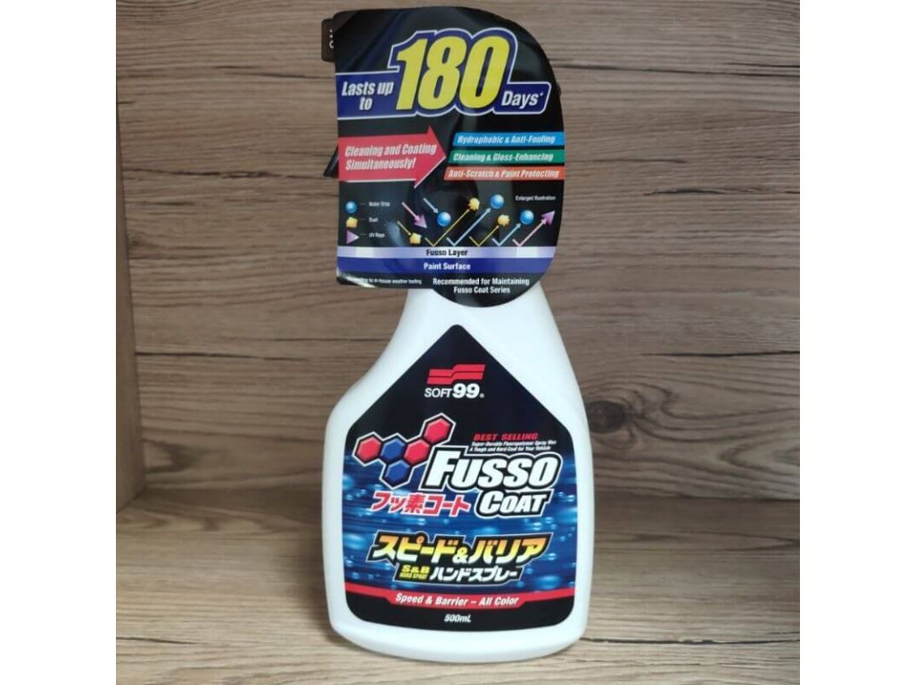 Fusso Coat Speed & Barrier 500ml Soft99