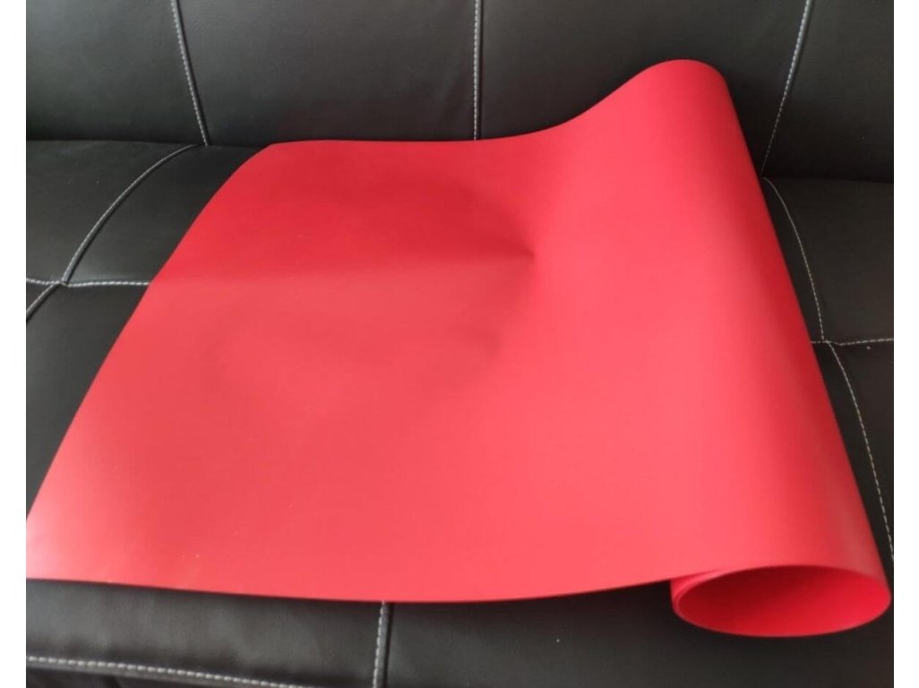Červená nažehľovacia fólia 50cm Poli-flex Premium