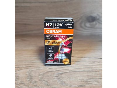 H7 OSRAM Night Breaker Laser +200% 1ks