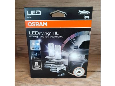 H4 LEDriving HL LED 9726CW GEN2 6000K 2ks OSRAM