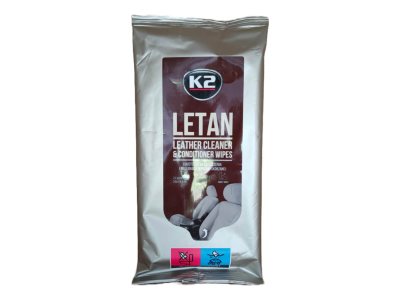 Letan utierky na kožu 24ks - Letan Leather Cleaner & Conditioner Wipes K2