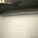 Sivá lesklá liata fólia Komatsu Grey 720 Oracal 751 126x100cm