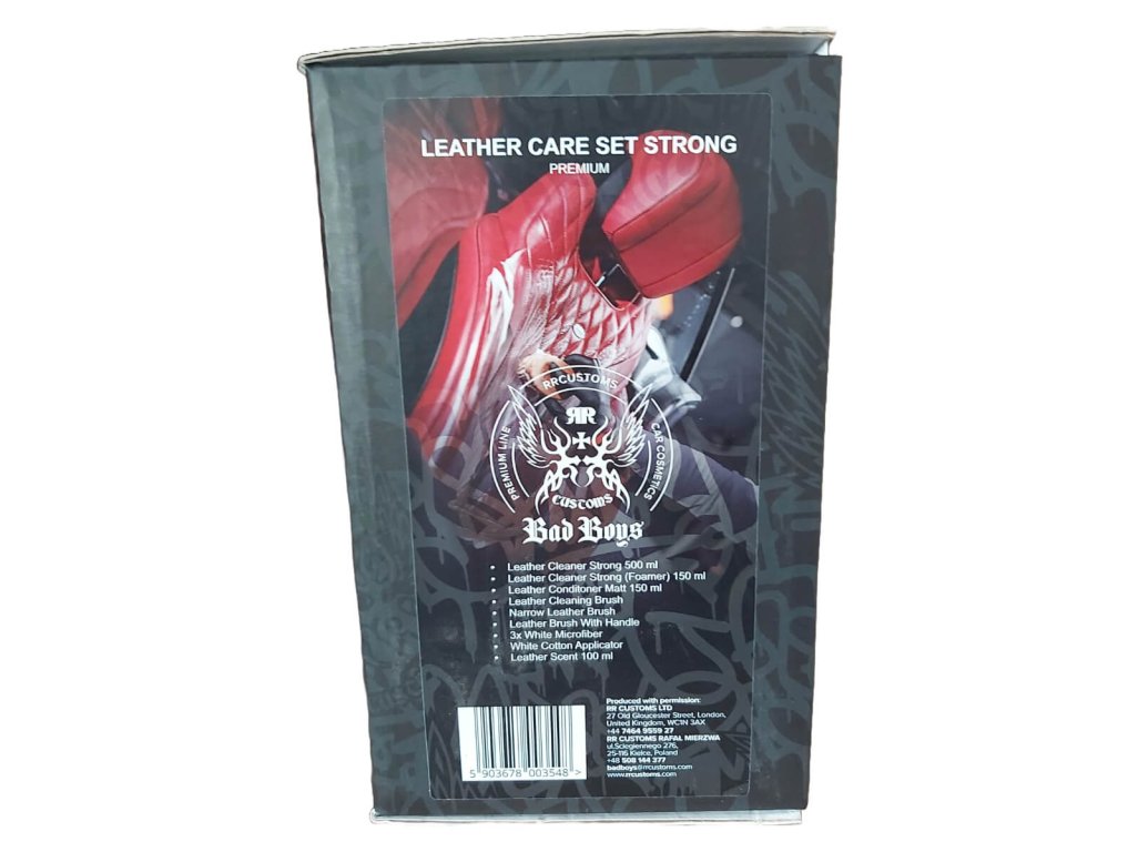 Sada na kožu - Leather Care Set Premium Bad Boys