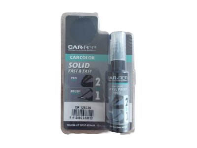 Tmavo modrá farba na lak 125025 korekčné pero a štetec 12ml Touch-up Spot Repair CAR-REP