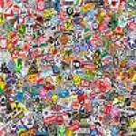 Stickerbomb