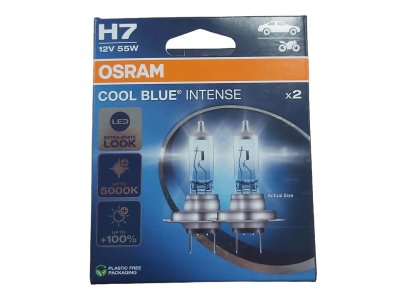 H7 OSRAM CoolBlue Intense 5000K BOX 2ks