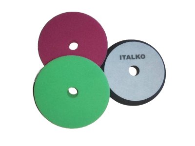 Sada 3ks rôznych penových padov Italko 125/150mm