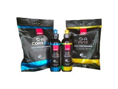 Sada padov 125/150mm a pást 250ml D-A Coarse & Fine Rupes