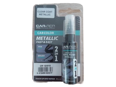 Priesvitný metalický opravný lak 120010 korekčné pero a štetec 12ml Touch-up Spot Repair CAR-REP