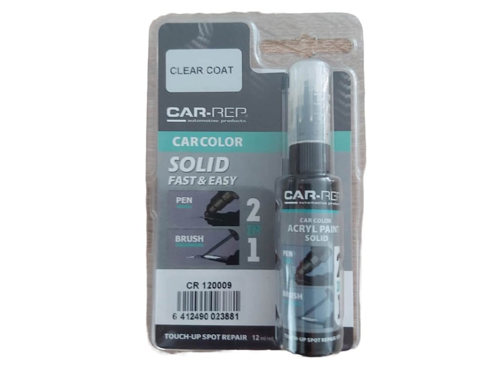 Priesvitný opravný lak 120009 korekčné pero a štetec 12ml Touch-up Spot Repair CAR-REP
