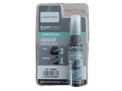 Priesvitný opravný lak 120009 korekčné pero a štetec 12ml Touch-up Spot Repair CAR-REP