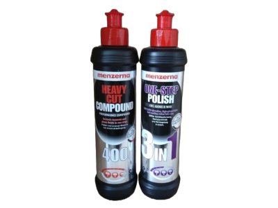 Leštiace pasty Menzerna 400 a One Step Polish 3in1 250ml