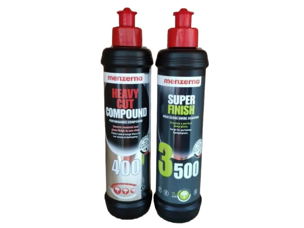 Leštiace pasty Menzerna 400 a 3500 250ml