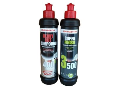 Leštiace pasty Menzerna 400 a 3500 250ml