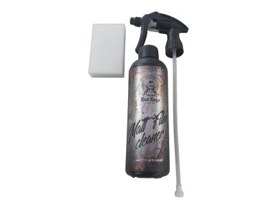 Čistič matných fólií 500ml Matt Film Cleaner Bad Boys + rozprašovač Canyon + magická špongia