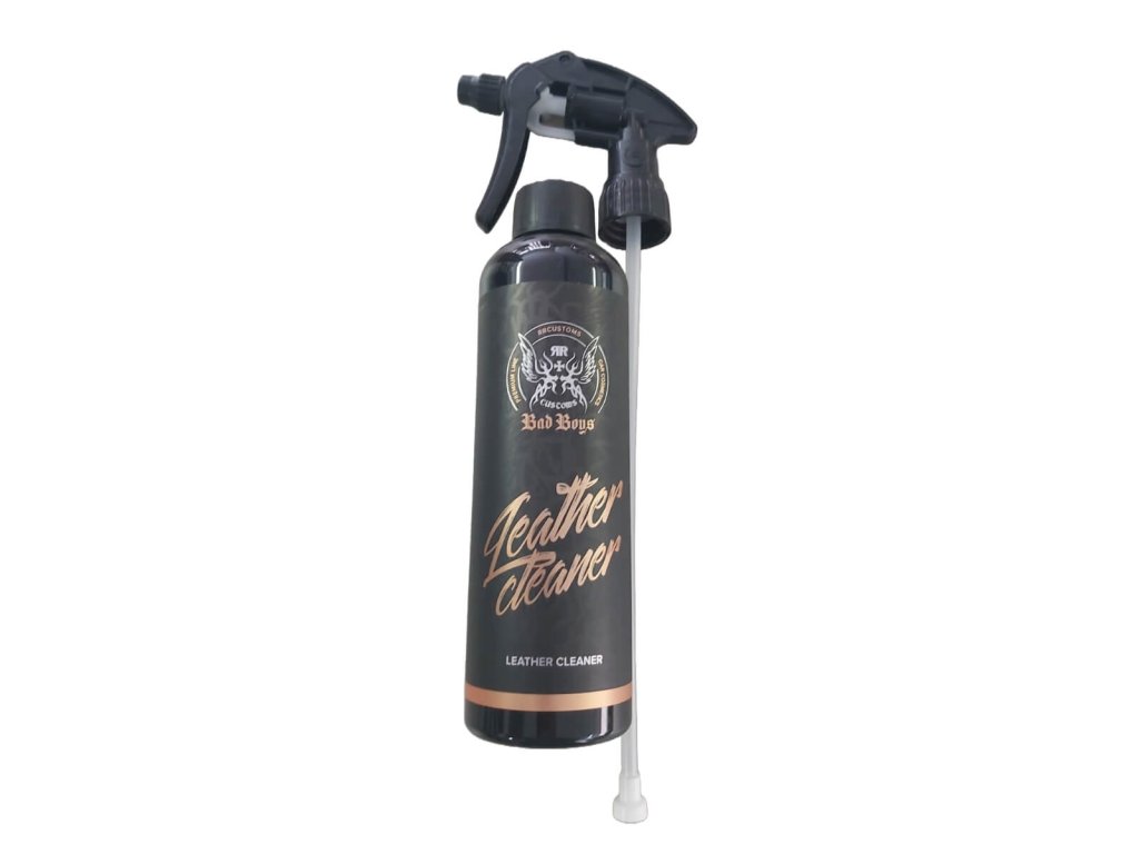 Čistič kože 500ml Leather Cleaner Bad Boys + rozprašovač Canyon