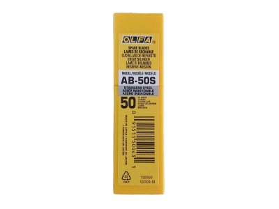 Náhradné čepele 50ks AB-50S pre OLFA nože