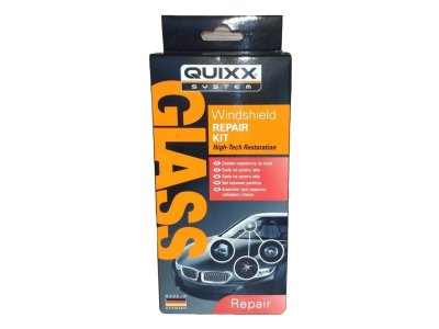 Sada na opravu čelného skla Windshield Repair Kit Quixx Glass