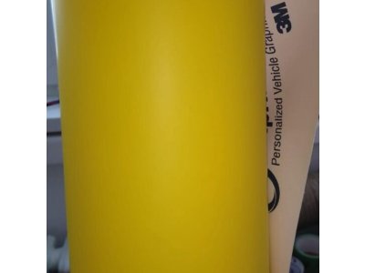 Žltá matná liata fólia 3M 2080 Matte Bright Yellow M15