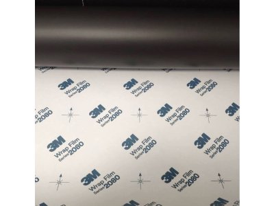Čierna matná liata fólia 3M 2080 Matte Black M12