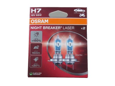 Sada 2ks H7 OSRAM Night Breaker Laser +150% Next Generation