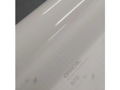 Biela lesklá liata fólia Oracal 970RA Glossy White 010