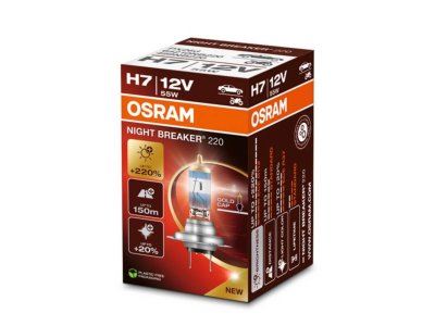 H7 OSRAM Night Breaker Laser +220% 1ks