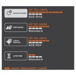 1 kus H4 OSRAM Night Breaker Laser +150%