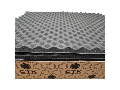 Perforovaná akustická pena WaveFix 15mm CTK celé balenie