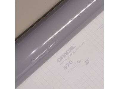 Cementová sivá lesklá liata fólia Oracal 970RA Telegrey 076