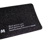 Čierna lesklá farebná metalická liata fólia Oracal 970RA Black Galactic Gold 905