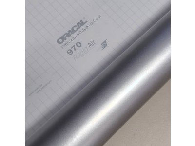 Strieborná matná liata Oracal 970RA Silver grey matt 090
