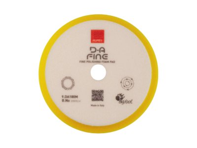 Mäkký žltý finišovací kotúč D-A Fine Yellow 150/180mm Rupes