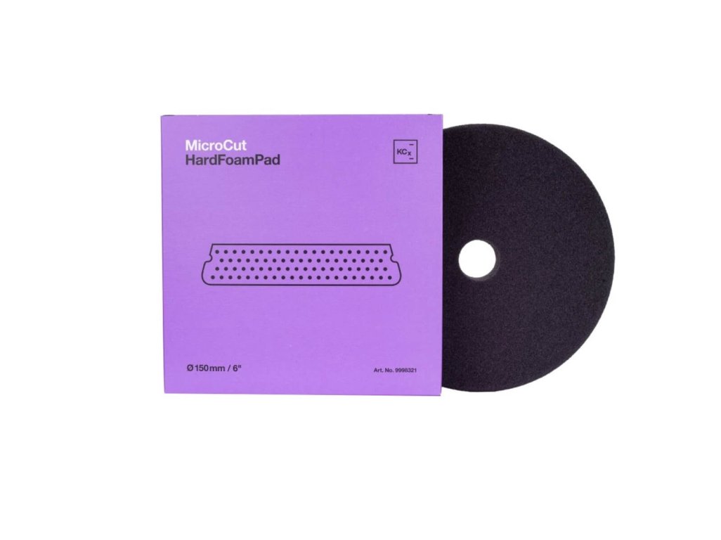 Leštiaci kotúč fialový tvrdý Ø 150 x 25mm Koch Chemie Micro Cut Hard Foam Pad