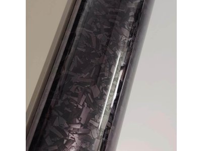 Kovaná karbónová čierna super lesklá fólia Forged carbon TAISHI