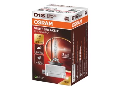 Xenónová výbojka 1ks D1S OSRAM Night Breaker Laser +220%