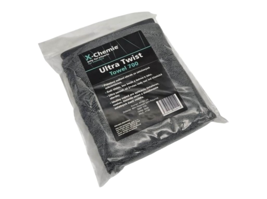 Mikrovláknový uterák 40x60cm UltraTwist Towel 700 X-Chemie