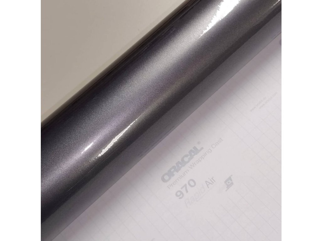 Grafitová lesklá liata Oracal 970RA Graphite metallic 932