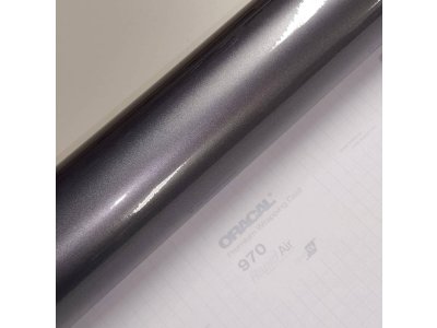 Grafitová lesklá liata Oracal 970RA Graphite metallic 932